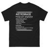 T-shirt Aveyron noir - Tempérament et précautions d'emploi