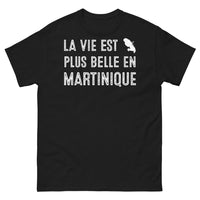 Thumbnail for T-shirt Martinique noir - La vie est plus belle en Martinique