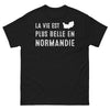 T-shirt Normandie noir - La Vie est Plus Belle