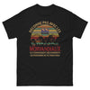 T-shirt Morvan noir - Déconne pas avec les Morvandiaux