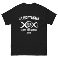 Thumbnail for T-shirt Bretagne noir - La Bretagne c'est dans mon ADN