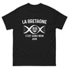 T-shirt Bretagne noir - La Bretagne c'est dans mon ADN