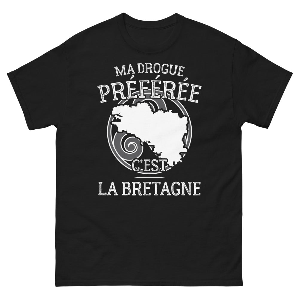 T-shirt Bretagne noir - Ma passion Breizhoneg