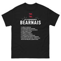 Thumbnail for T-shirt Béarnais noir - Les Dix Commandements du Béarn