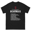 T-shirt Béarnais noir - Les Dix Commandements du Béarn