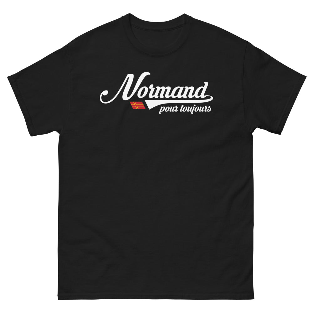 T-shirt Normandie noir - Normand pour Toujours