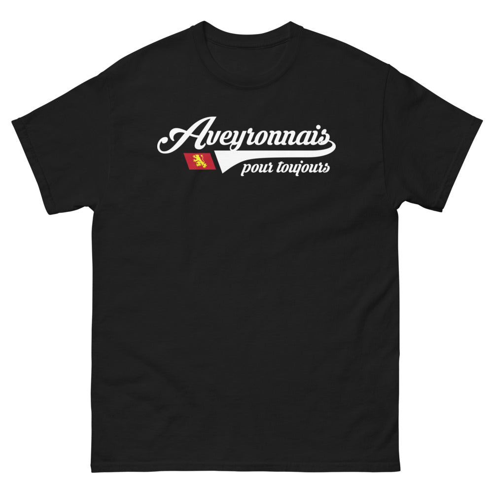 T-shirt Aveyron noir - Aveyronnais pour Toujours