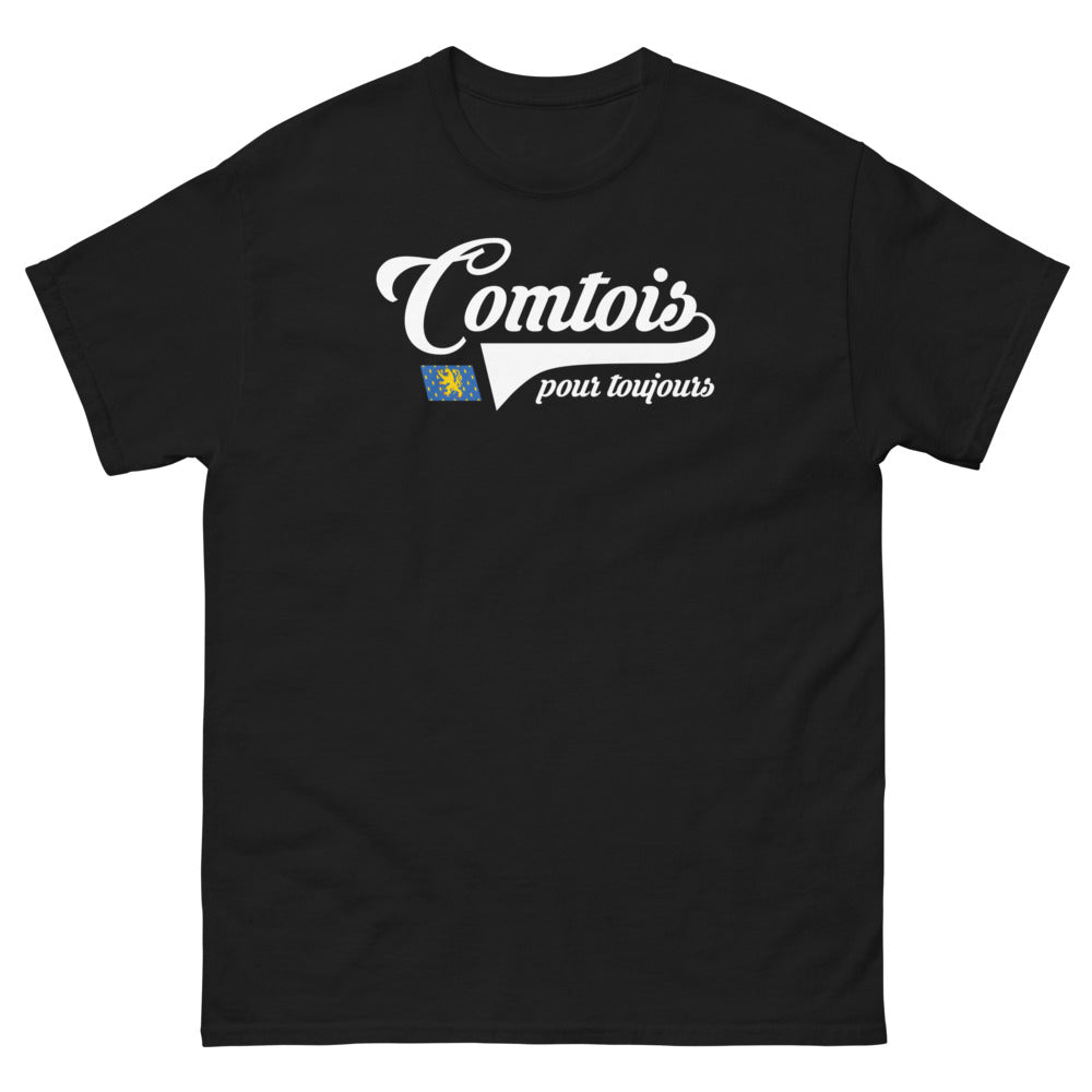 T-shirt Franche-Comté noir - Comtois Pour Toujours