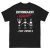 T-shirt Valais noir - C'est l'apéro ! design convivial