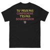 T-shirt Bourgogne noir - Tu ne peux pas comprendre