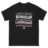 T-shirt Lozère noir - L'argent ne fait pas le bonheur
