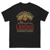 T-shirt Landes noir - Ne Déc*onne Pas avec les Landais!