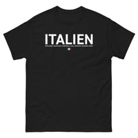 Thumbnail for T-shirt Italie noir - Intelligent et noble