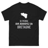 T-shirt Bretagne noir - Si perdu, svp renvoyez en Bretagne