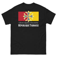 Thumbnail for T-shirt Tarnais noir - Liberté Égalité Chocolatine