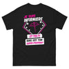 T-shirt Infirmière noir - Quel est ton super pouvoir ?