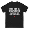 T-shirt Aide-Soignante noir - Plus rien ne me fait peur