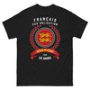 T-shirt Normandie noir - Français par Obligation, Normand par le Sang