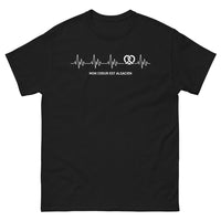 Thumbnail for T-shirt Alsace noir - Mon cœur est alsacien