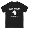 T-shirt Aveyron noir - Mon Pays Sombre