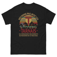 Thumbnail for T-shirt Tarn noir - Déconne pas avec les Tarnais