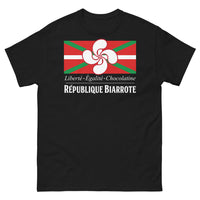 Thumbnail for T-shirt Biarritz noir - Liberté Égalité Chocolatine