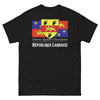 T-shirt Landes noir - Liberté Égalité Chocolatine