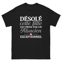 Thumbnail for T-shirt Alsace noir - Prise par un Alsacien exceptionnel
