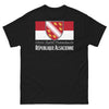 T-shirt Alsace noir - Liberté Égalité Flammekueche