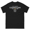 T-shirt Corrèze noir - Je suis au régime Corrézien