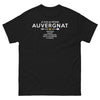 T-shirt Auvergne noir - Je suis au régime auvergnat truffade aligot