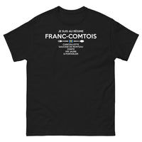 Thumbnail for T-shirt Franc-Comtois noir - Je Suis Au Régime