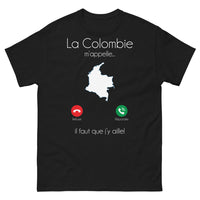 Thumbnail for T-shirt Colombie noir - Il faut que j'y aille