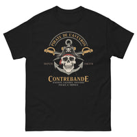 Thumbnail for T-shirt Aveyron noir - Contrebande de saveurs humoristique