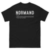T-shirt Normand noir - L'Esprit Viking humoristique
