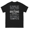 T-shirt Bretagne noir - Nous sommes la tempête