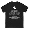 T-shirt Aveyron noir - Je suis un papa aveyronnais cool