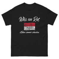Thumbnail for T-shirt Sammler noir - design Rot-Weiß-Fahne pour collectionneurs