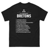 T-shirt Bretagne noir - Les 10 Commandements Bretons
