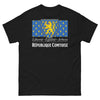 T-shirt Comtois noir - Liberté Égalité Arbois