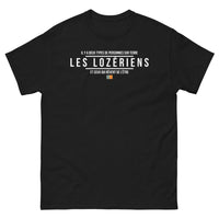 Thumbnail for T-shirt Lozérien noir - Être ou rêver d'être