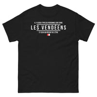 Thumbnail for T-shirt Vendée noir - Il y a deux types de personnes