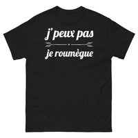 Thumbnail for T-shirt Occitan noir - Je Peux Pas, Je Roumegue