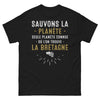T-shirt Bretagne noir - Sauvons la Bretagne avec du chouchen