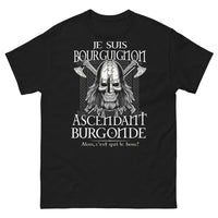 Thumbnail for T-shirt Bourgogne noir - Je suis Bourguignon Ascendant Burgonde