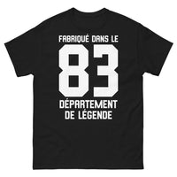 Thumbnail for T-shirt Var noir - Fier d'être du 83