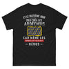 T-shirt Ardéchois noir - Le huitième jour Dieu créa les Ardéchois