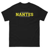 T-shirt Nantes noir - Je supporte deux équipes : Nantes et celle qui joue contre Rennes