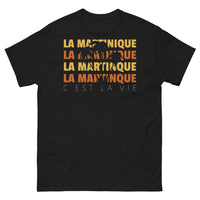 Thumbnail for T-shirt Martinique noir - La Martinique c'est la vie