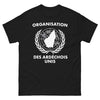 T-shirt Ardèche noir - Design sombre et esprit solidaire